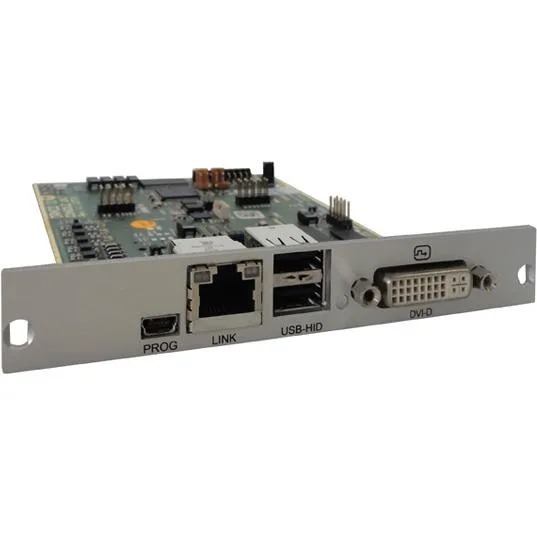 Black Box Corporation Black Box Corporation ACX1MR-DHID-C switch module, 1 RJ-45, 2 USB, 1 DVI — product photo