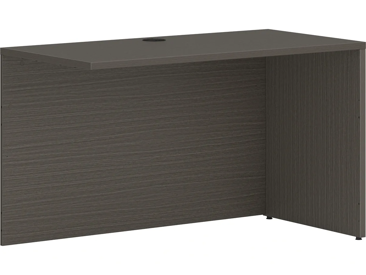 HON HON HONPLRS4824LS1 48" Return Shell Slate Teak office furniture — product photo