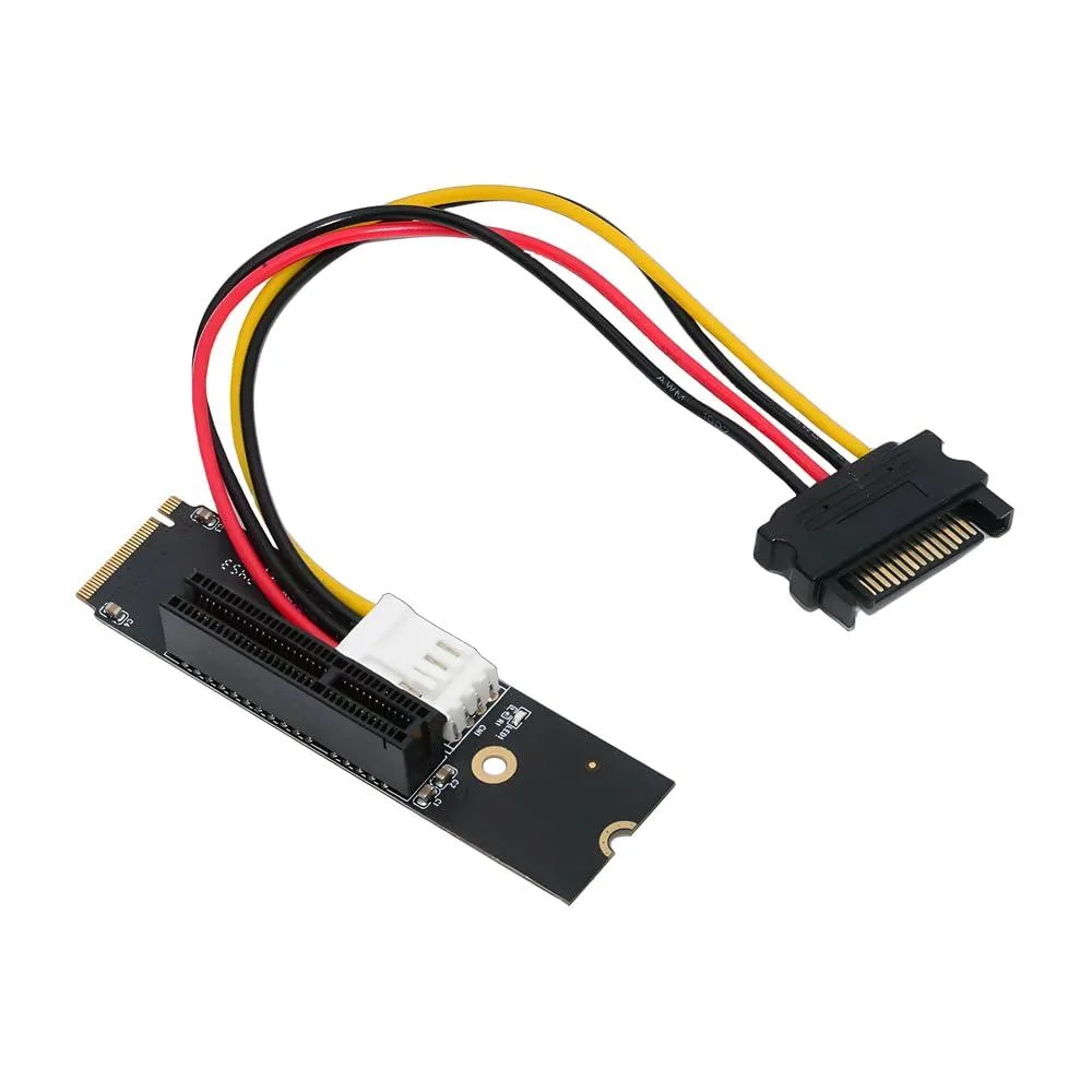 LORDWORLD LORDWORLD M.2 M-Key NVMe to PCIe 4.0 X16 X8 X4 X1 Adapter 2260 2280 — product photo