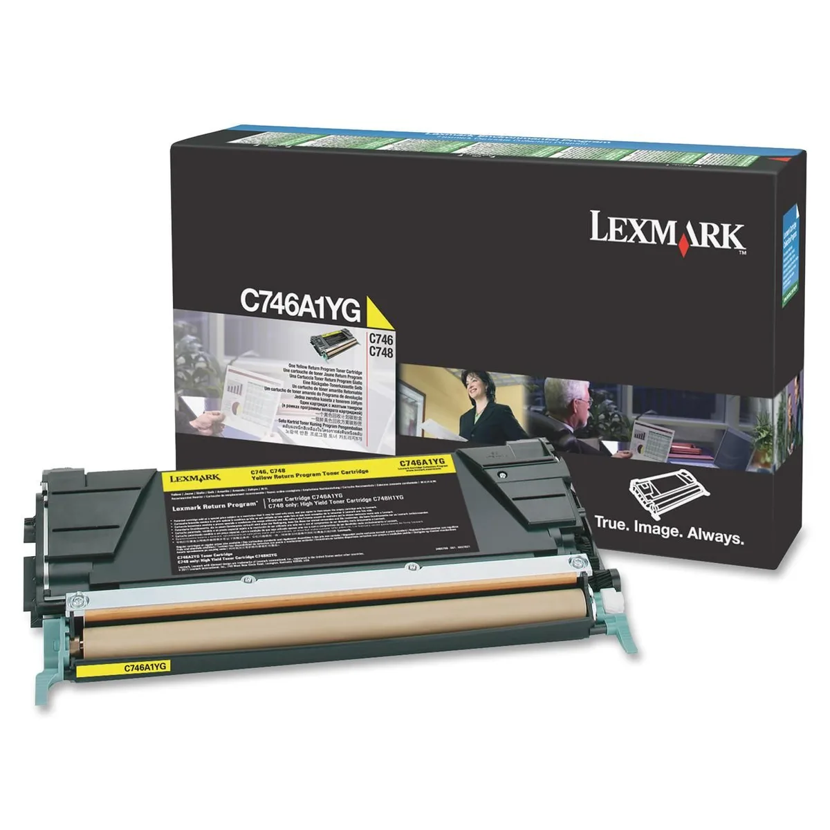 Lexmark Lexmark C746A1YG Yellow Toner Cartridge 7000 Pages — product photo