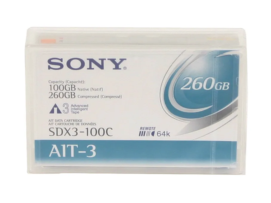 Sony Sony SDX3-100C AIT3 100/260GB backup media — product photo