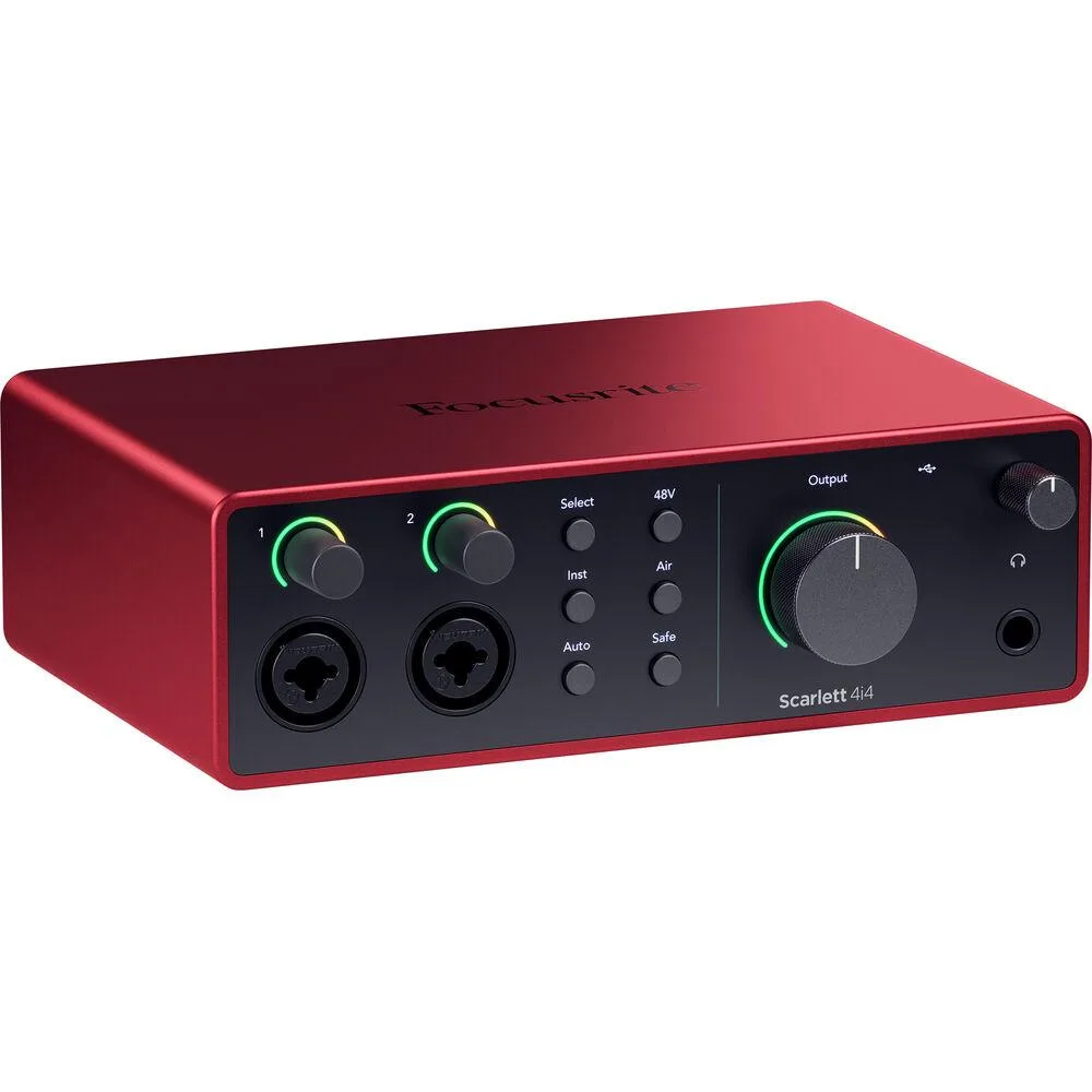 Focusrite Focusrite Scarlett 4i4 4th Gen USB Audio Interface MIDI — product photo