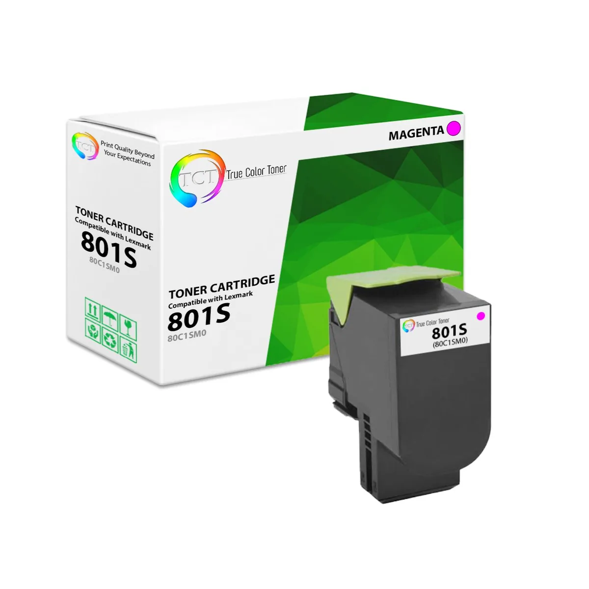 TCT TCT 80C1SM0 Magenta toner cartridge 2000 pages — product photo