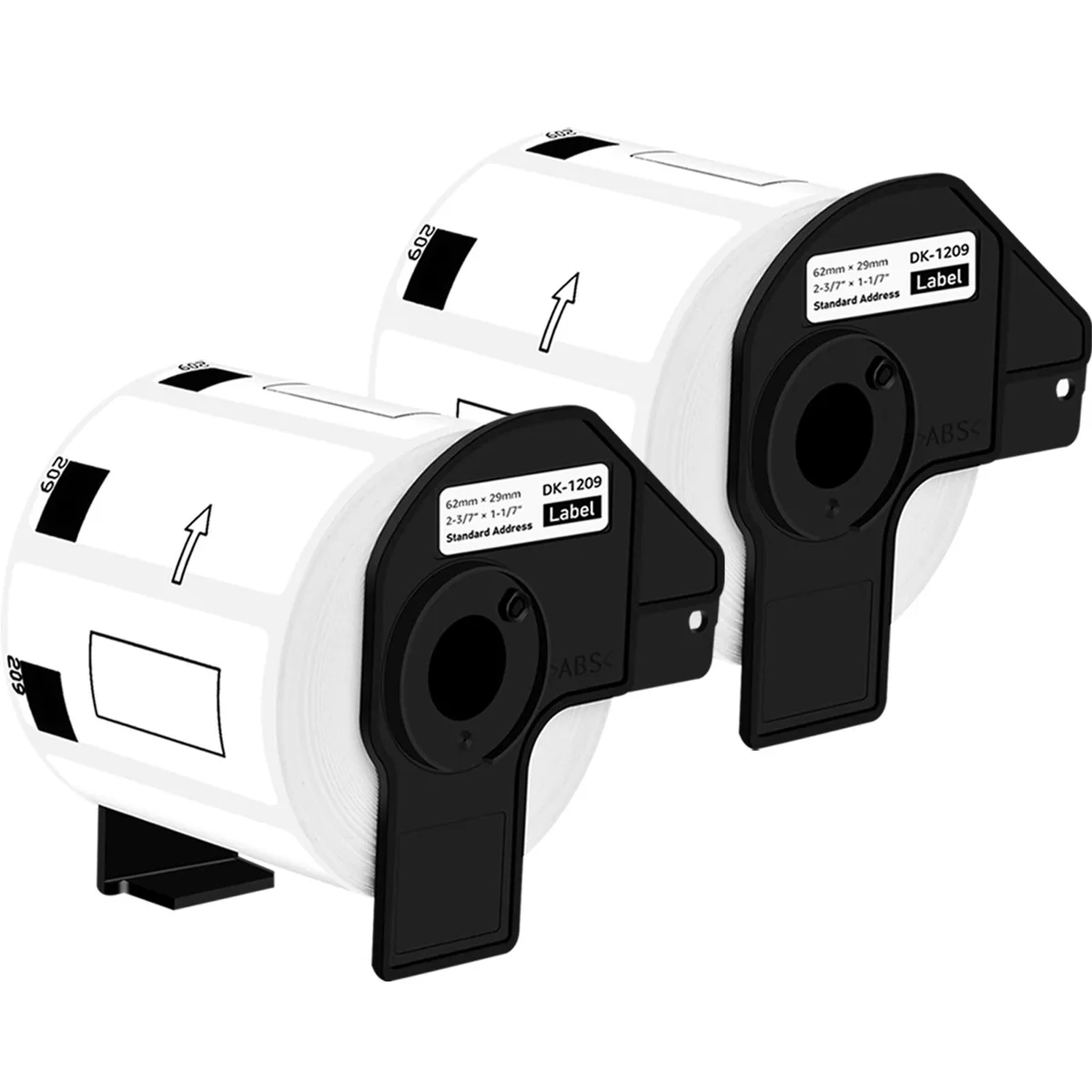 GREENCYCLE GREENCYCLE DK-1209 Label 2 Rolls 800 Labels 29x62mm — product photo