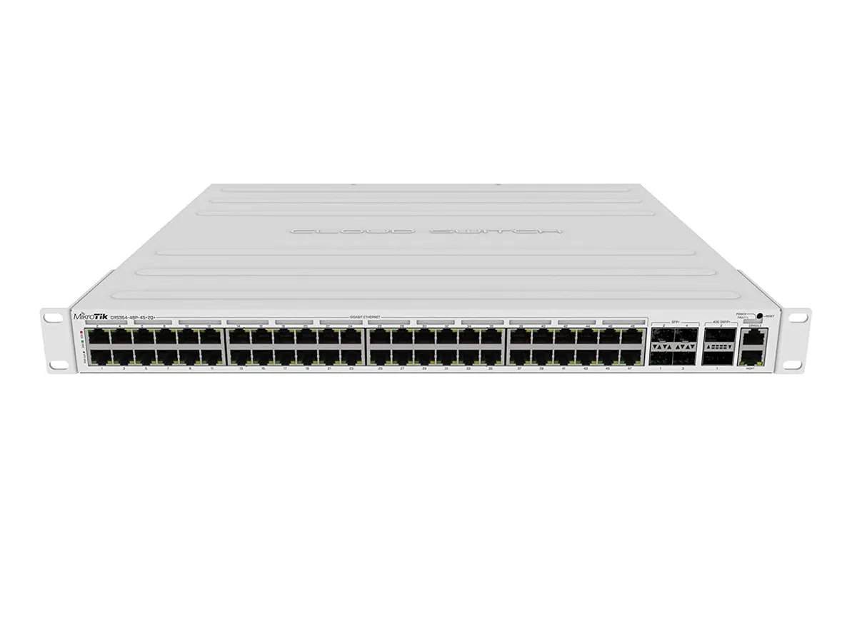 Mikrotik Mikrotik CRS354-48P-4S+2Q+RM network switch 48x1G 4x10G 2x40G — product photo