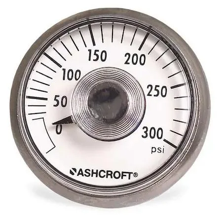 Mi-T-M 22-0271 pressure gauge brass finish