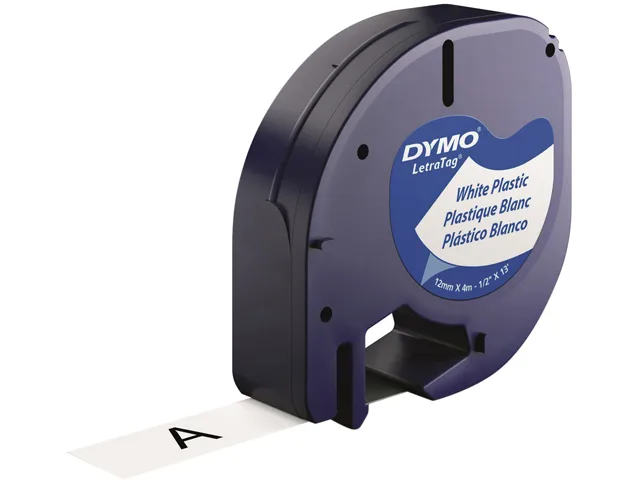 Rubbermaid Rubbermaid 2050823 Dymo LetraTag 1/2" Plastic Labels 6 Pack 23 ft — product photo