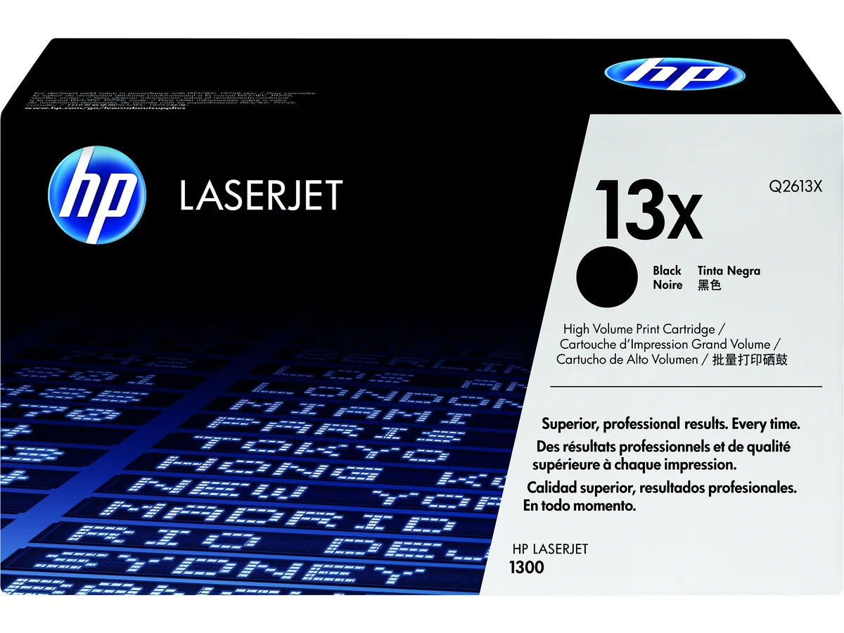 HP HP Q2613X High Yield Black Toner Cartridge 4000 Pages — product photo