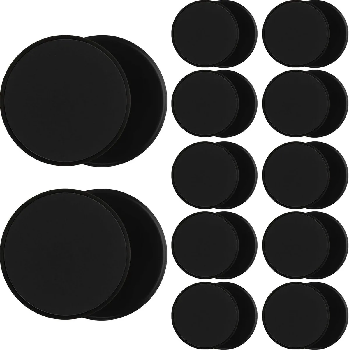 TAURKENAM TAURKENAM 24 Pcs Core Sliders Dual Sided Weight Training — product photo