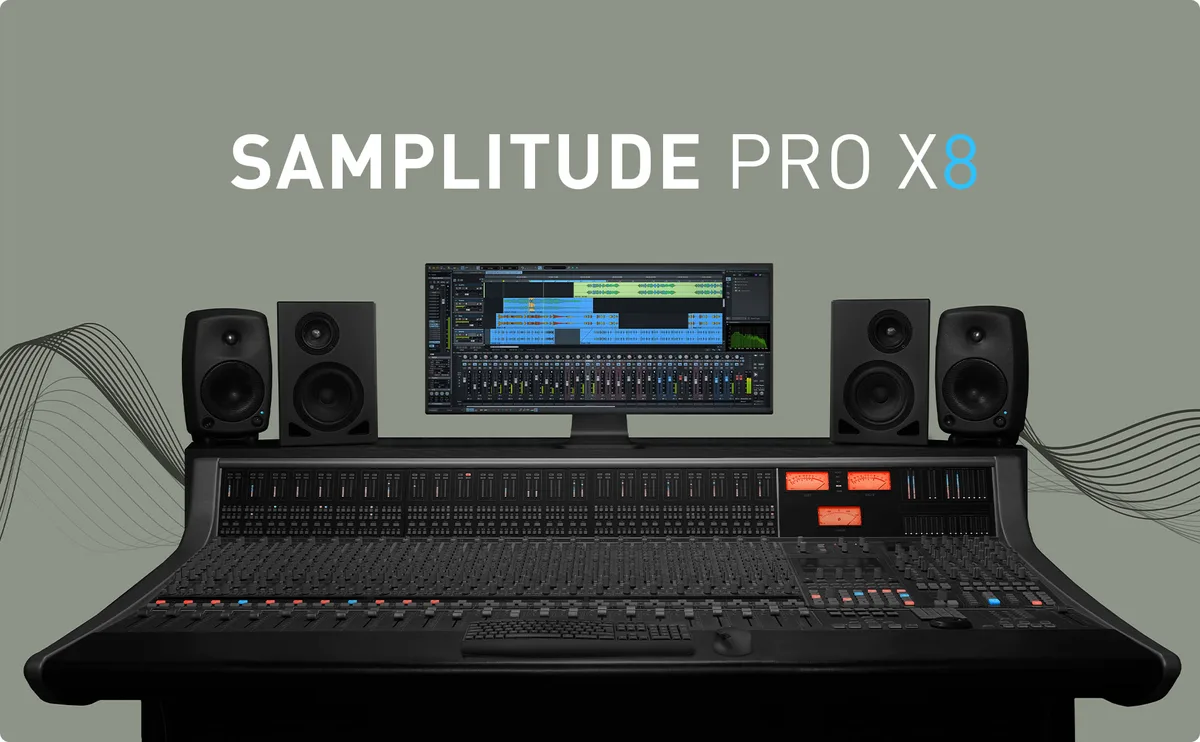 MAGIX MAGIX Samplitude Pro X8 video software download — product photo