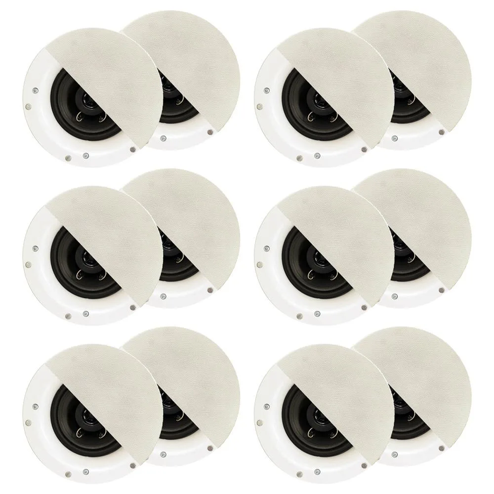 Goldwood Sound, Inc. Goldwood Sound R192 frameless in-ceiling speaker 12-pack home audio speaker — product photo