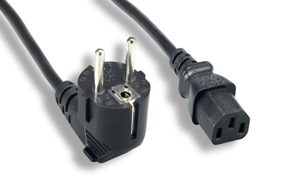 Micro Connectors Micro Connectors European Standard Power Cord 220 V 6 ft — product photo