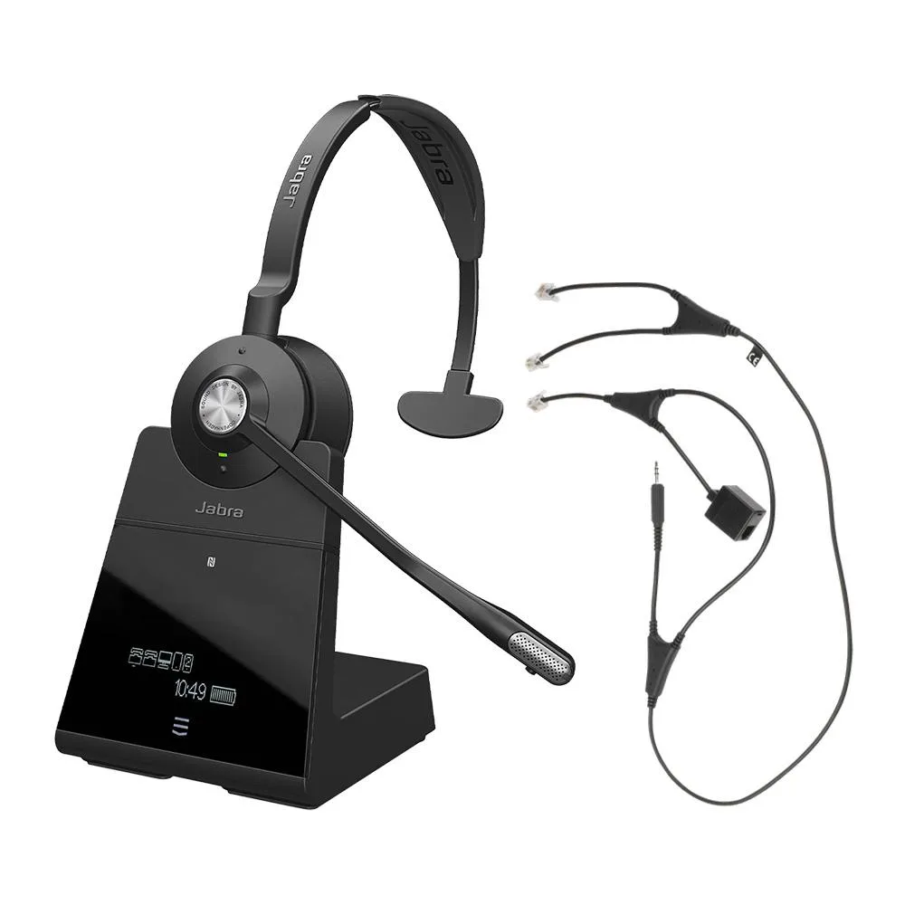 Jabra Enterprise Products Jabra Engage 75 Mono with EHS Alcatel 14201-36 headset — product photo