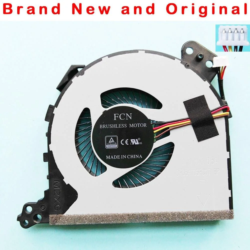 Heat River Tech LTD Heat River Tech LTD CPU Fan Lenovo IdeaPad 320 14 15 17 520 5000 DFS541105FC0T FJD5 — product photo