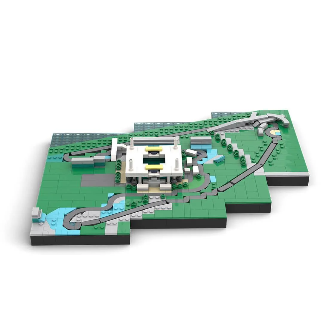 ZITIANYOUBUILD ZITIANYOUBUILD Custom MOC-180203 1/2000 Scale American Urban Stadium Building Blocks Set 994PCS Educational — product photo