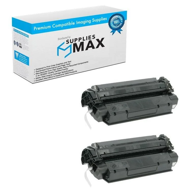 SuppliesMax SuppliesMax Toner Cartridge 2/PK 2500 Pages Black X25 — product photo