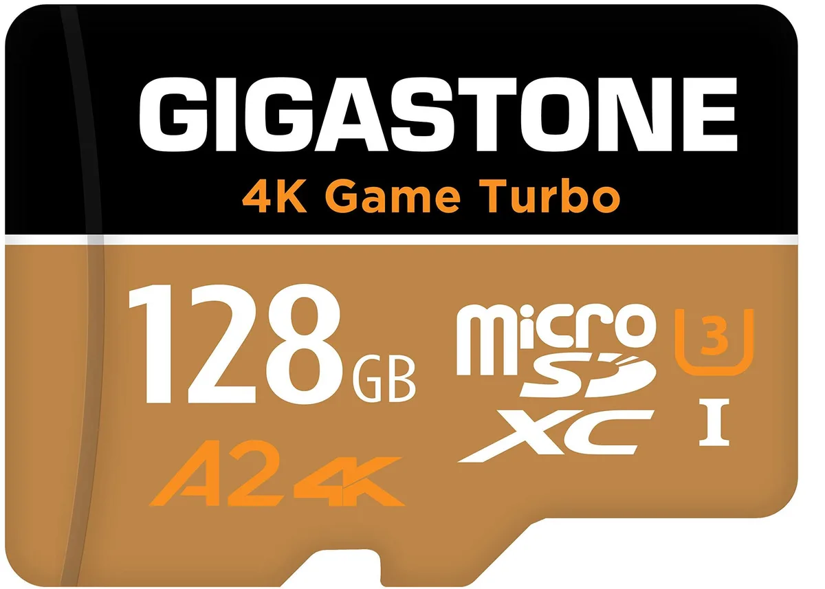 Gigastone Corporation Gigastone Corporation 128GB MicroSDXC Game Turbo memory card — product photo