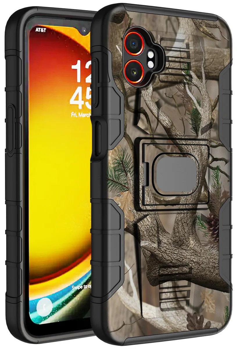 Nakedcellphone Nakedcellphone Ring Grip Case with Stand and Mounting Plate Camo — product photo