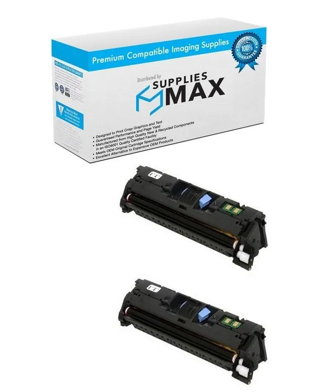 SuppliesMax SuppliesMax Black Toner Cartridge 2/PK 6000 Pages EP-87BK — product photo