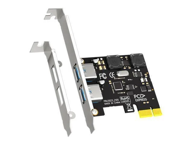 LORDWORLD LORDWORLD U3023 2-Port USB 3.0 Type-A PCIe Expansion Card — product photo