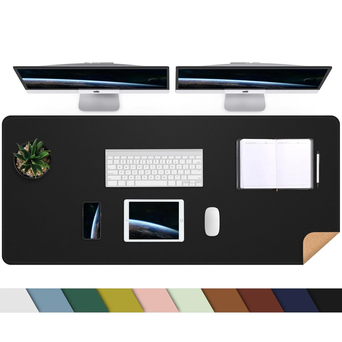  Keychron A-4717-Black Desk Mat 47" x 17" Black — product photo