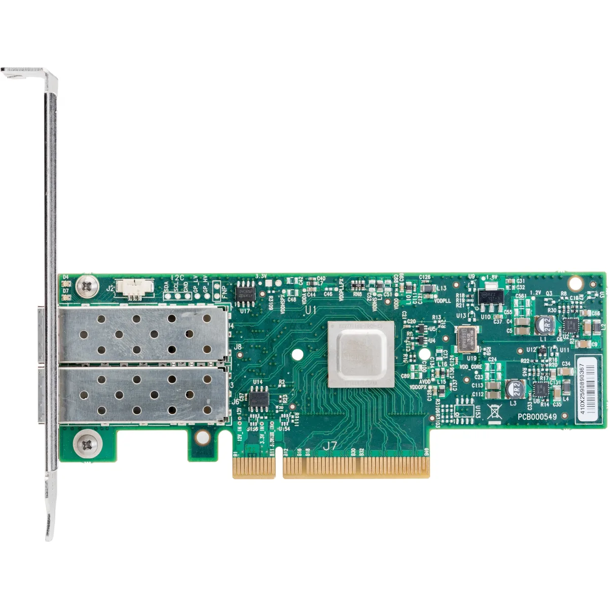 NVIDIA NVIDIA MCX4121AACAT ConnectX-4 Lx EN 25GbE 2-port SFP network card — product photo