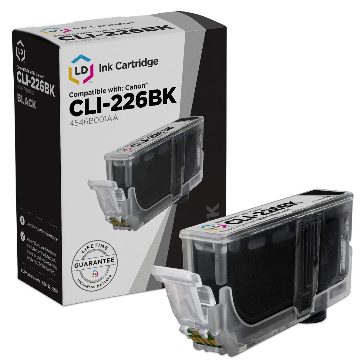 LD Products LD Products Compatible Ink Cartridge CLI-226BK Dye Black 510 Pages — product photo