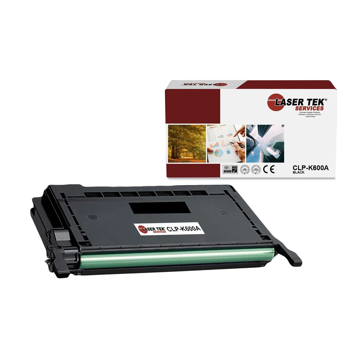 Laser Tek Services Laser Tek Services CLP-K660B Black Toner Cartridge 4000 Pages — product photo