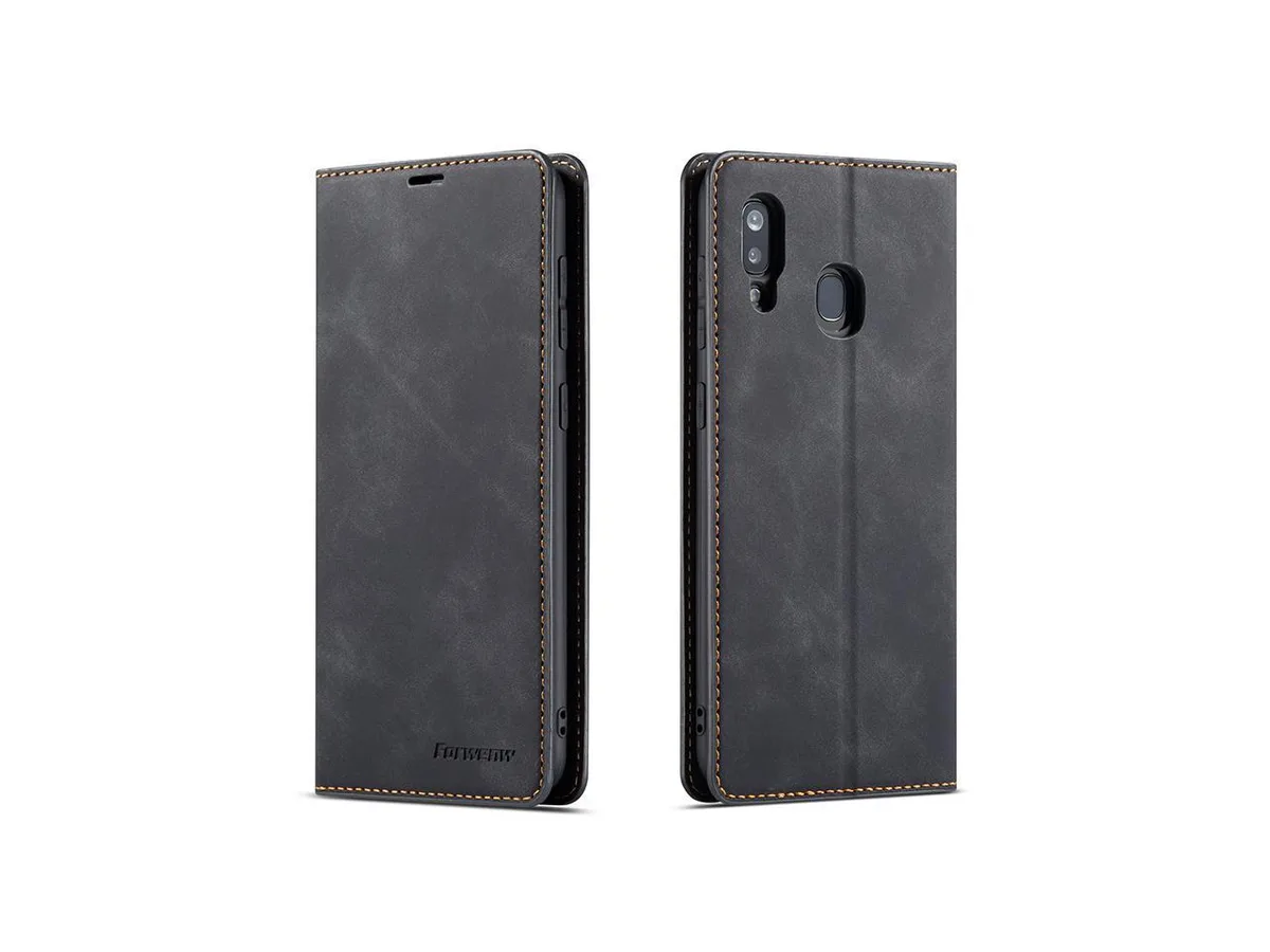 BONAEVER BONAEVER Samsung Galaxy A60 PU Leather TPU Flip Wallet Case — product photo