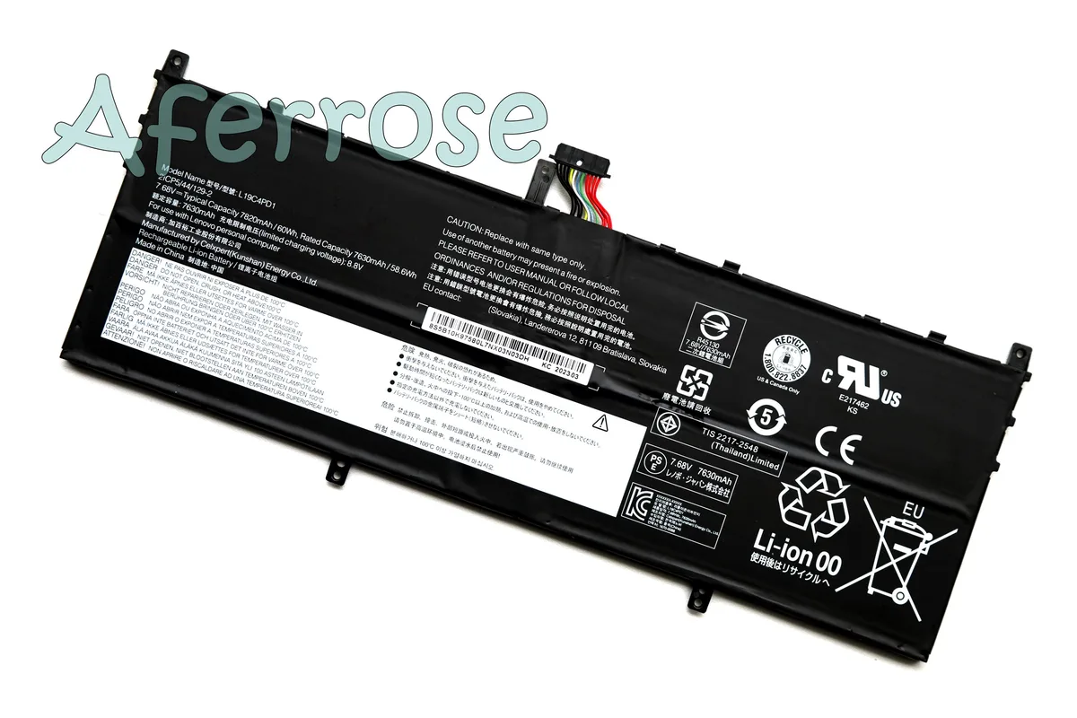 GOLDIX GOLDIX L19C4PD1 L19D4PD1 L19M4PD1 7.68V 60Wh laptop battery — product photo