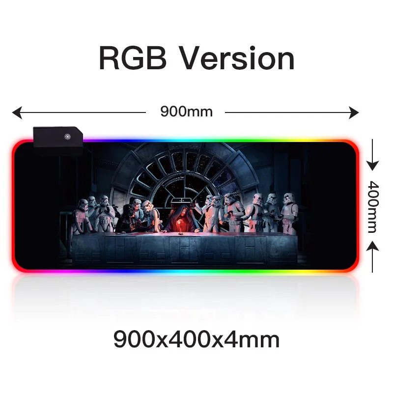 SOVAWIN SOVAWIN RGB Mouse Pad XXXL 900×400mm — product photo