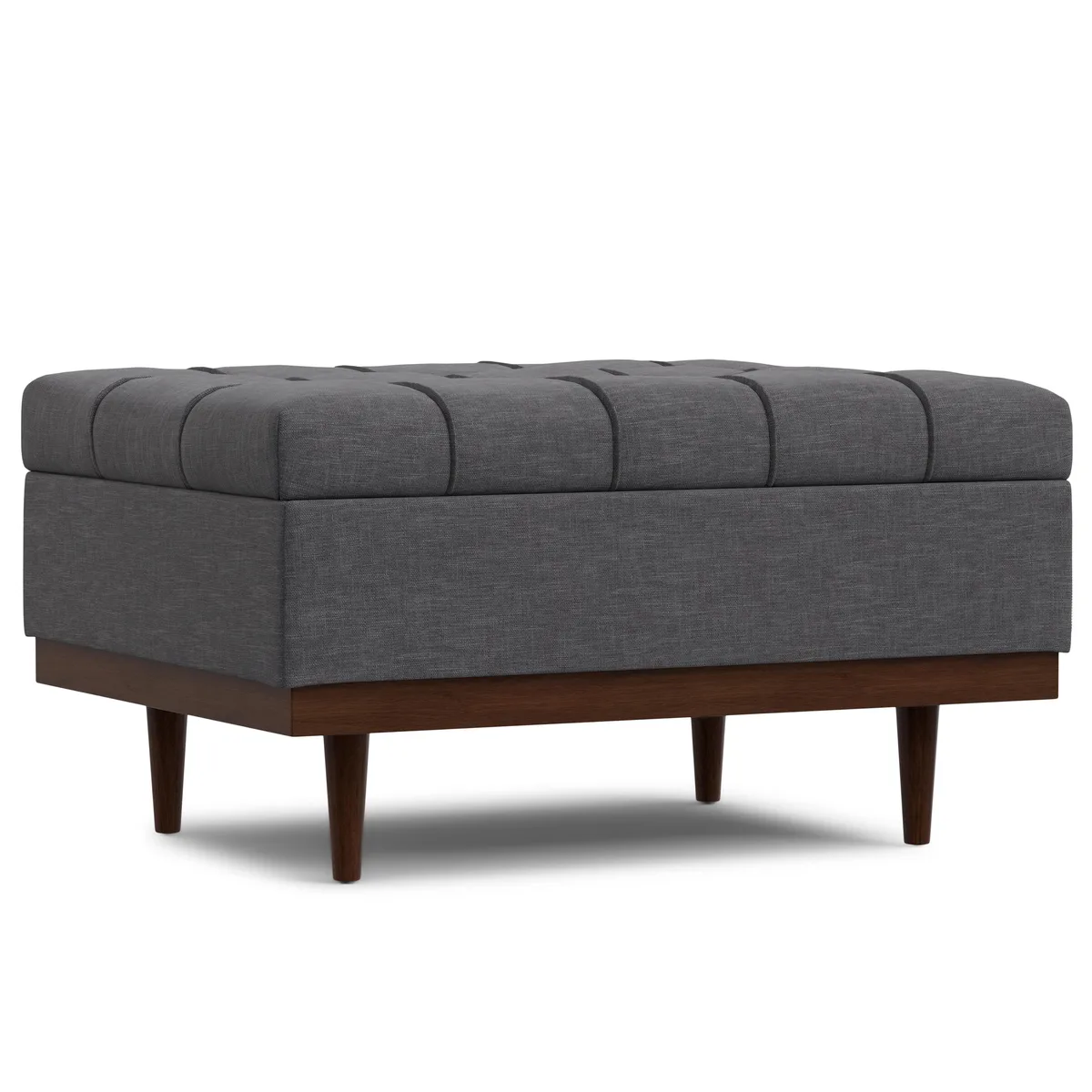 tuphen tuphen Mariah Coffee Table Storage Ottoman Slate Grey — product photo