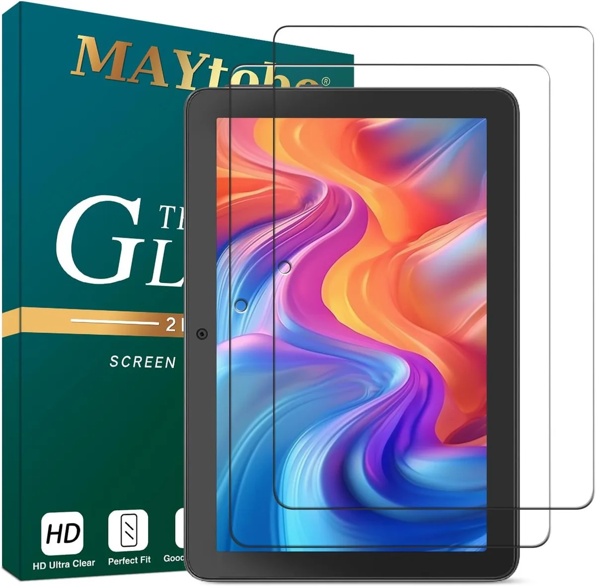Leelbox Leelbox Screen Protector 2-Pack for Fire HD 8 2022/2020 10.1 Inch — product photo