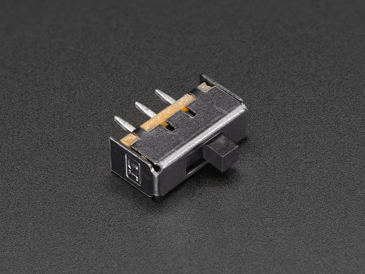 Adafruit Adafruit Breadboard-Friendly SPDT Slide Switch .1" 33g — product photo