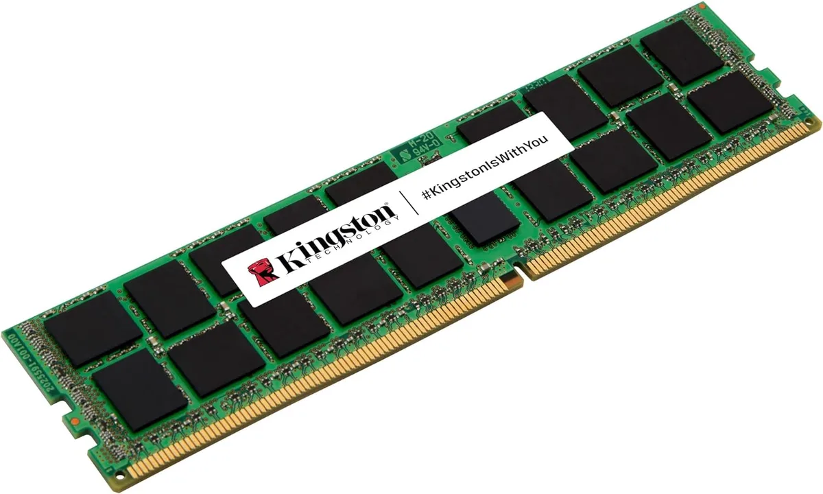Kingston Technology Corp. Kingston Technology Corp. KTD-PE548E-16G 16GB DDR5-4800 CL40 1Rx8 ECC Unbuffered 288-pin DIMM server RAM — product photo