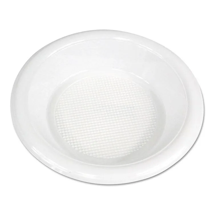 Boardwalk Boardwalk BWKBOWLHIPS12WH 6.80" White Food Containers 1000/Carton — product photo