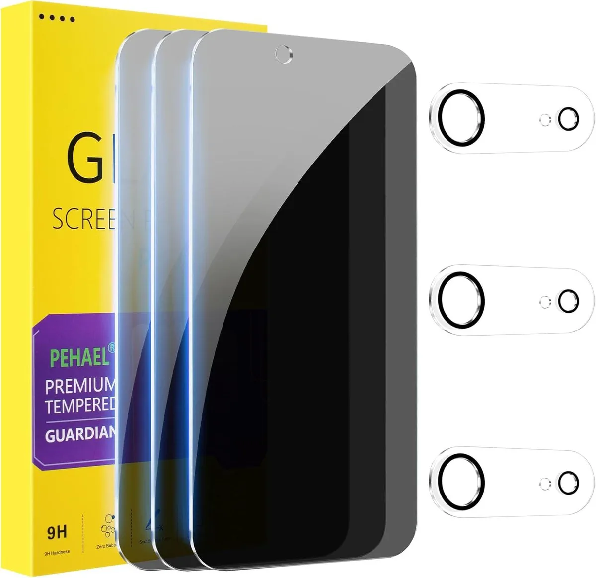 Werleo Werleo iPhone Air Privacy Screen Protector Kit 6.5 inch — product photo