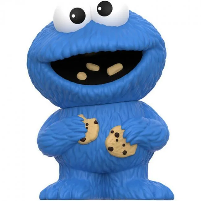 Super7 Super7 FF-SEST-10817 Sesame Street Fun! Fun! Wv2 Cookie Monster action figure — product photo