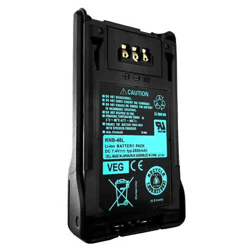BatteryJack inc. BatteryJack inc. 2600mAh 7.4V Li-Ion Battery KNB-47 KNB-48L fits Kenwood TK-5220 TK-5320 NX-200 NX-300 — product photo