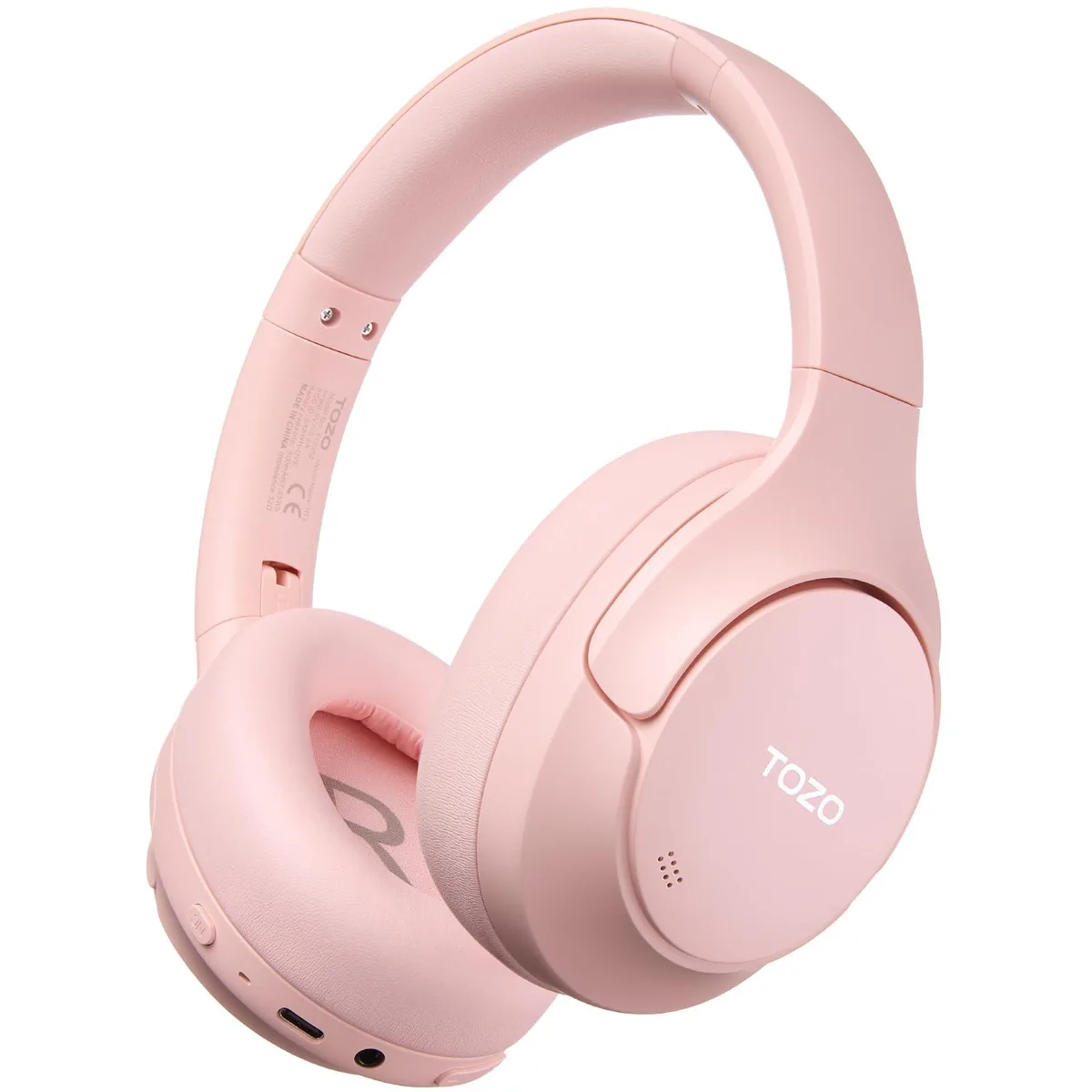 TOZO Store TOZO Store HT3 Hybrid Noise Cancelling Headphones Pink — product photo
