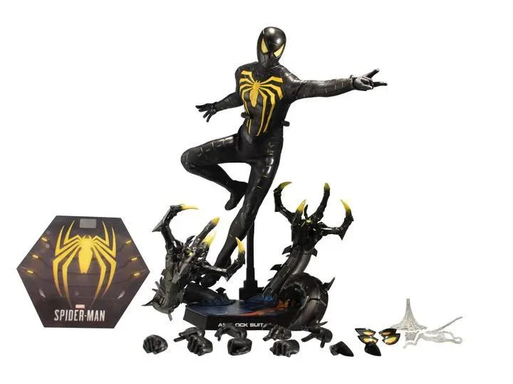 Hot Toys Hot Toys VGM45 Marvel's Spider-Man Anti-Ock Suit Deluxe 1/6 Collectible Figure — product photo