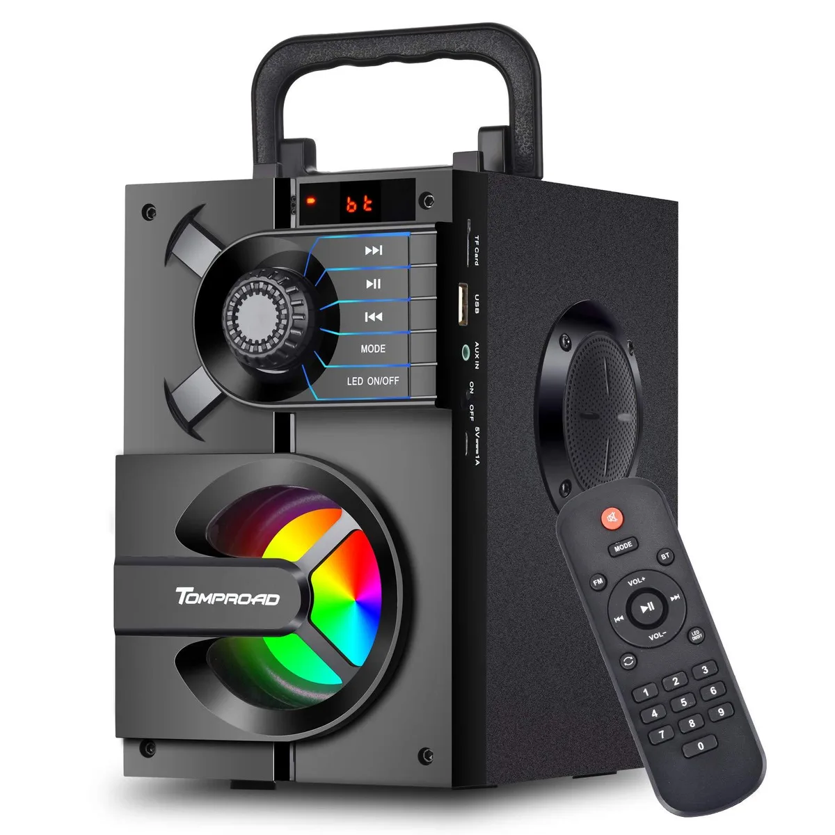  TOMPROAD S39 Portable Speaker 11W Bluetooth 5.0 6.8in Subwoofer 1230g — product photo