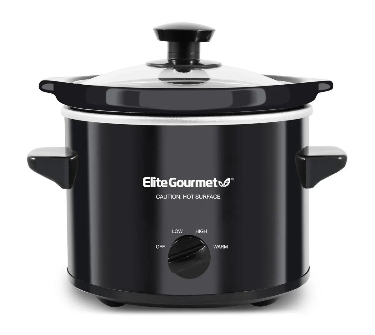  Elite Gourmet MST239X Slow Cooker 2 Quart Black — product photo