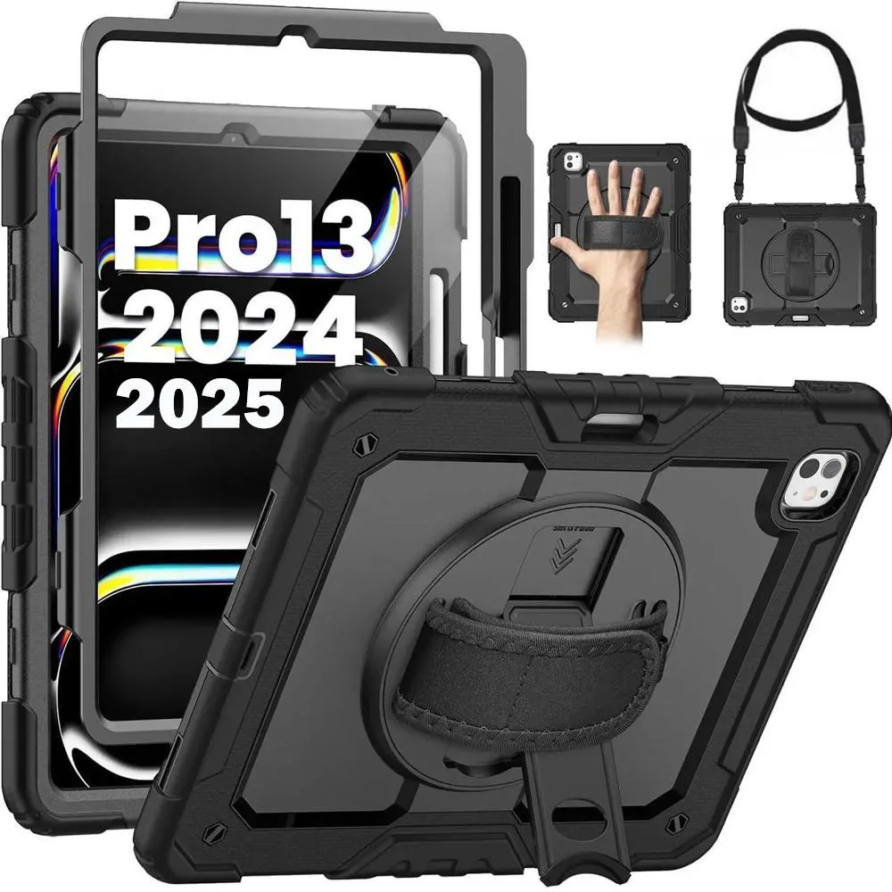 BONAEVER BONAEVER A3360/A3361/A3362 13" iPad accessory case 360° stand strap — product photo