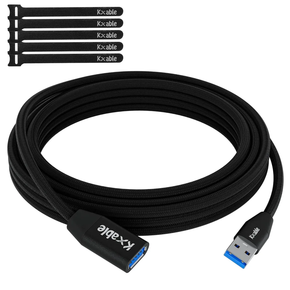 BFKK BFKK USB 3.0 Active Extension Cable 15 Feet 4 Boosters — product photo