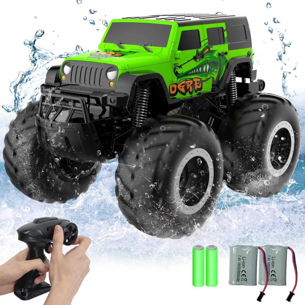 usbroway usbroway Amphibious RC Car 2.4GHz 1:16 360° Spins 25 min — product photo