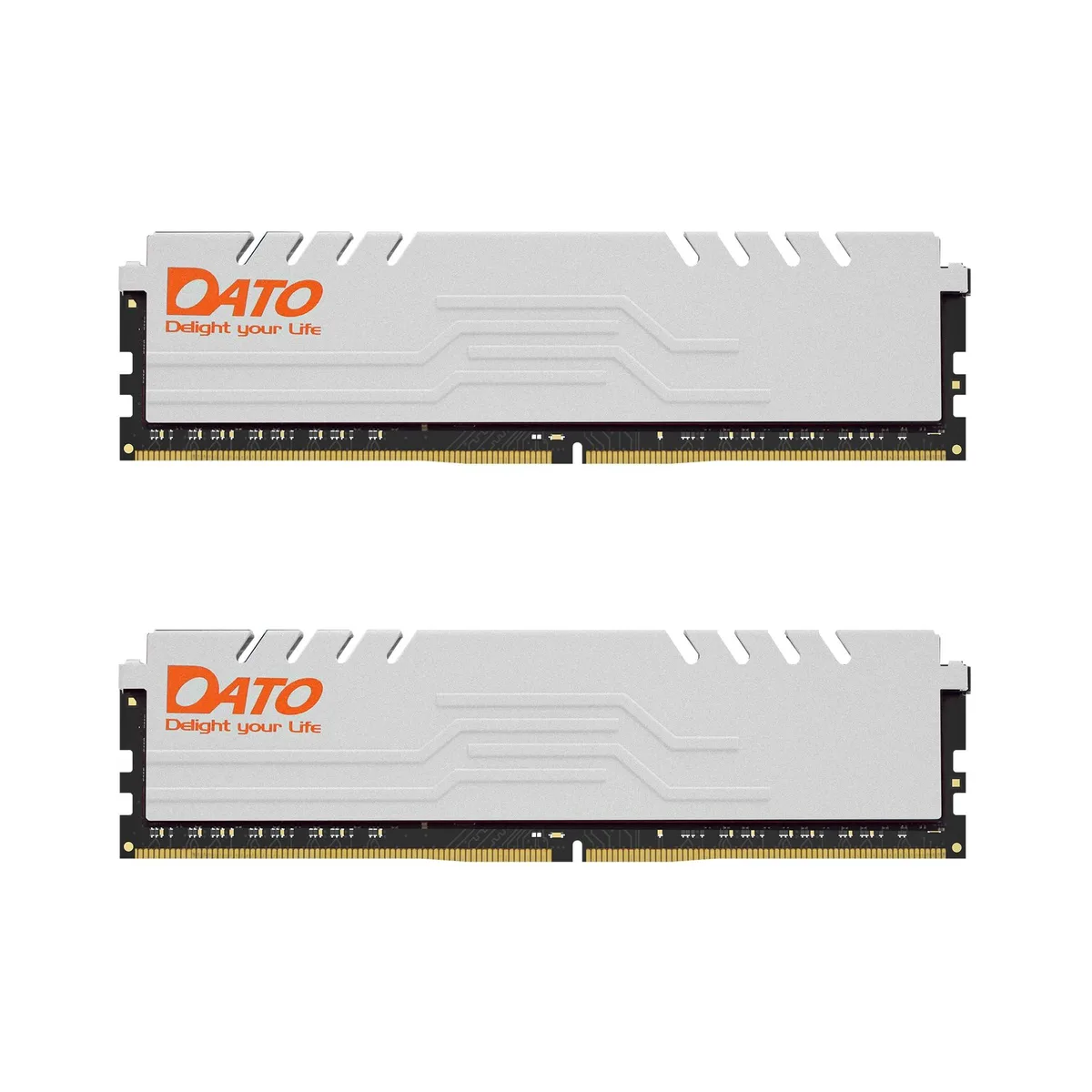 DATO DATO EA8GB4DU32WX2 16GB DDR4 3200MHz desktop RAM white — product photo