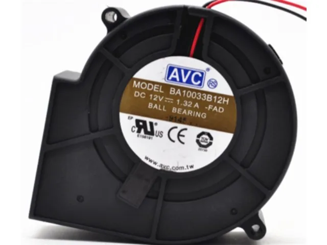 Fans Fans BA10033B12H 12V 1.32A 5100 RPM 33mm Blower Fan — product photo