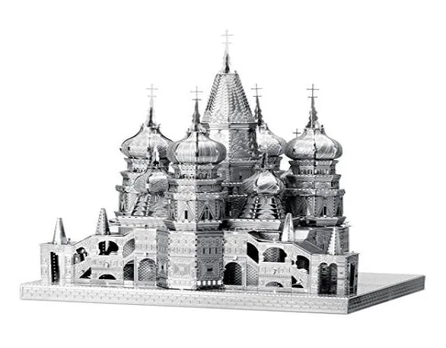 Fascinations Inc. Fascinations Inc. ICONX Saint Basil's Cathedral 3D Metal Model Kit — product photo