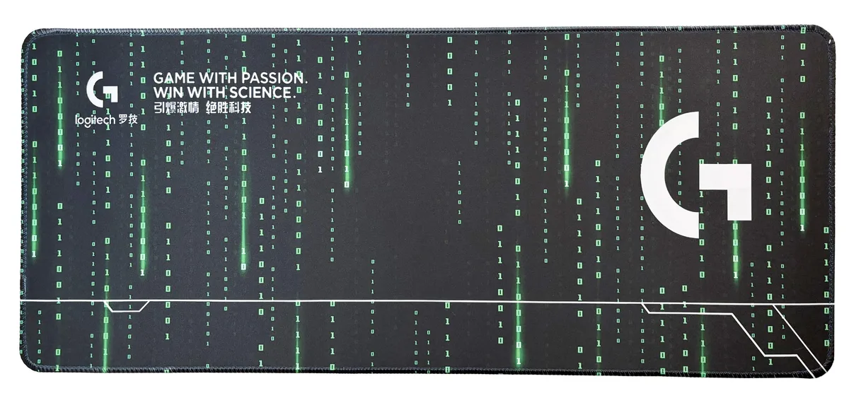 Logitech Logitech Desk Mat Studio Series 70cm x 30cm black green — product photo